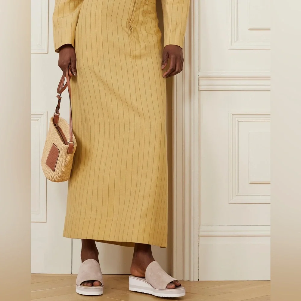 Vince Sarria Suede Platform Slide Sandals size 10 - Picture 10 of 10